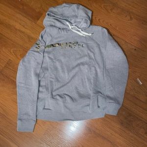 under armour mock neck hoodie